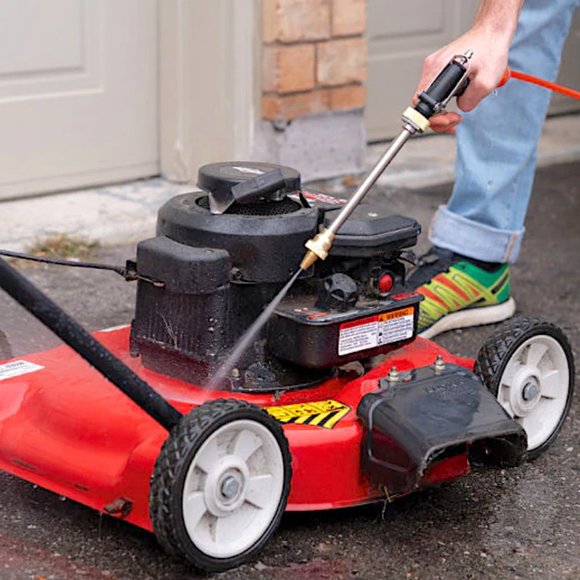 WasherJet PRO Portable Pressure Washer & Soap Dispenser CLEANS CAR FLOOR WINDOWS - Picture 11 of 15